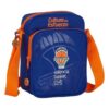 Sac bandoulière Valencia Basket M672 Bleu Orange 16 x 22 x 6 cm