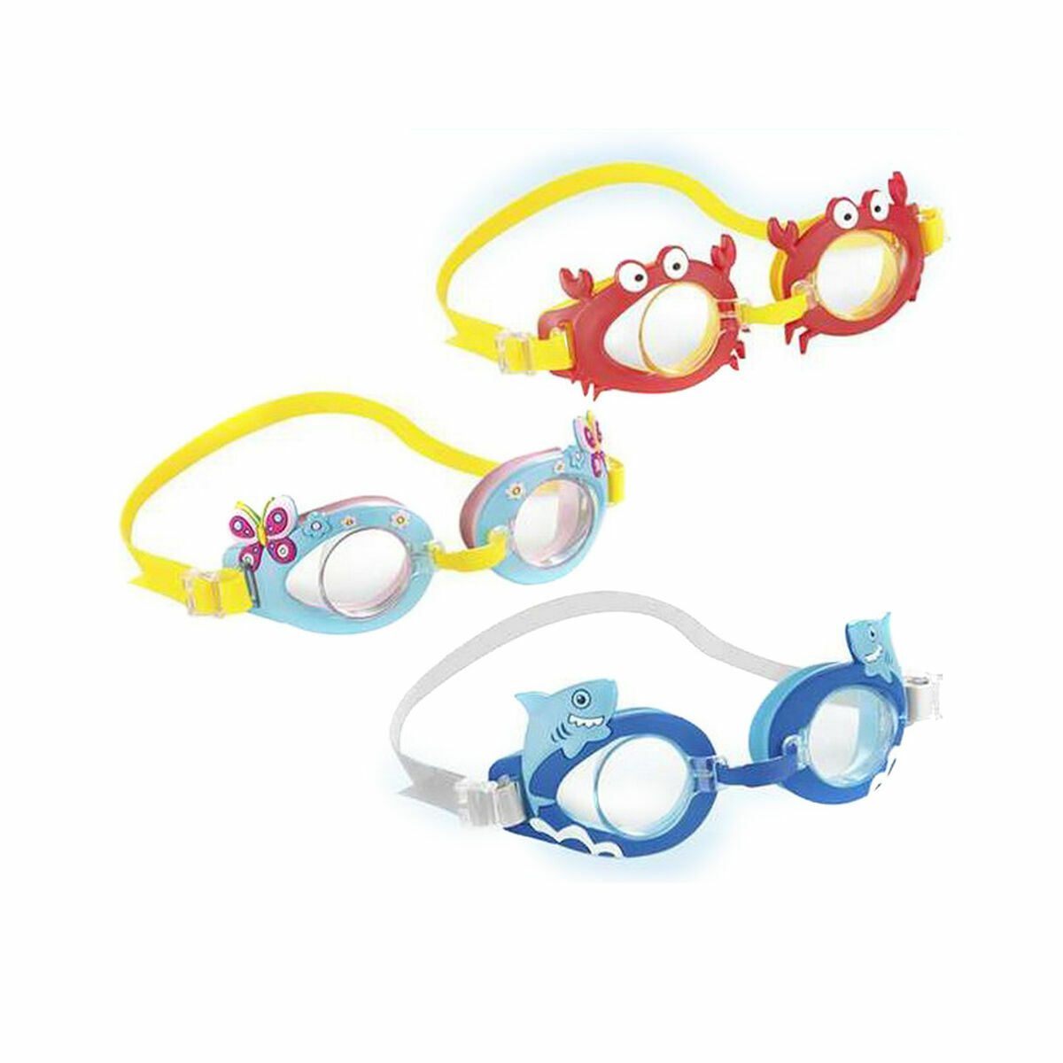 Lunettes de bain pour enfants Intex Blanc S2436289_1