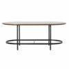 Table de Salle à Manger DKD Home Decor Bois Verre Fer 99,5 x 50 x 40 cm