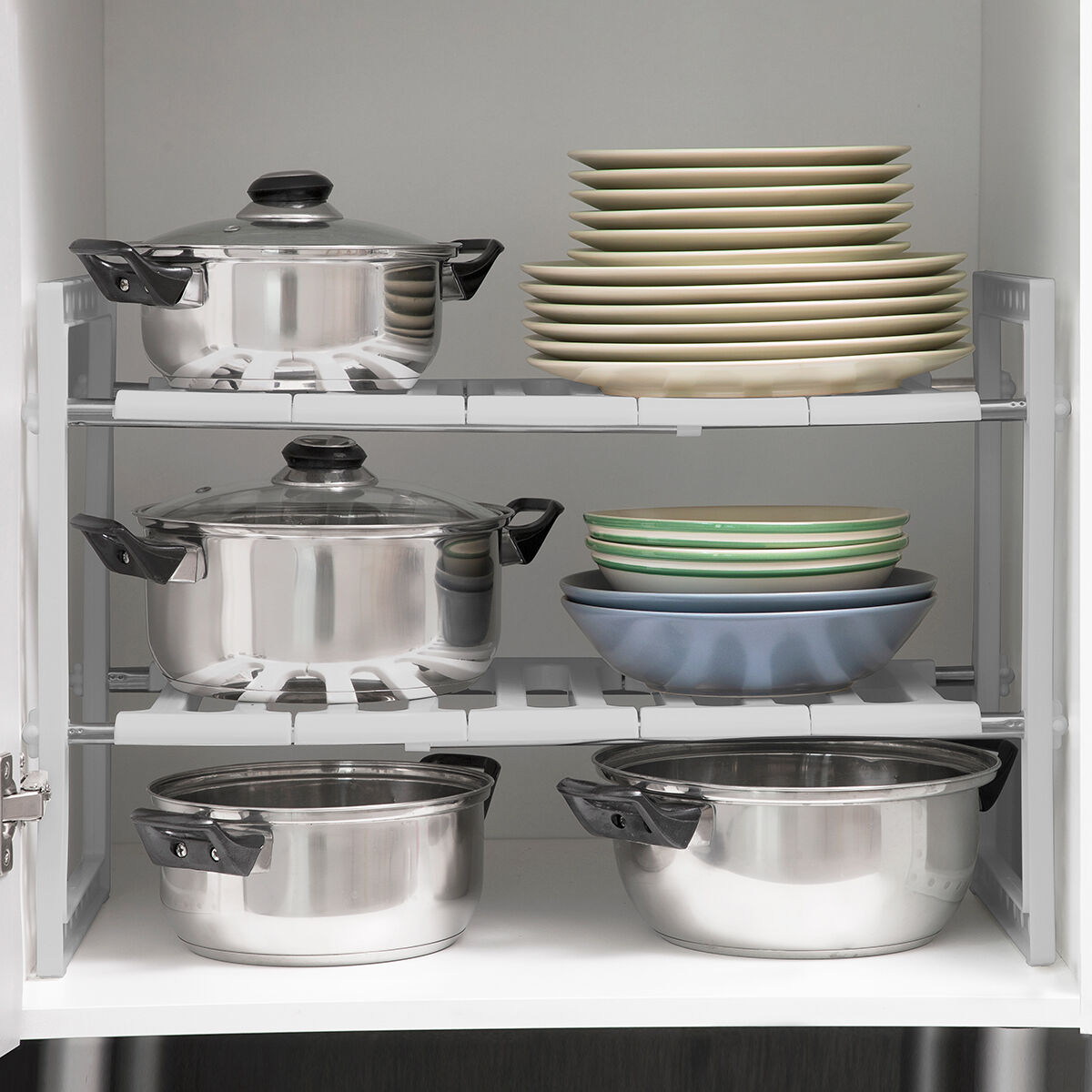 Évier à Étagère Extensible Shibblek InnovaGoods 2 Etagères V0103677_4