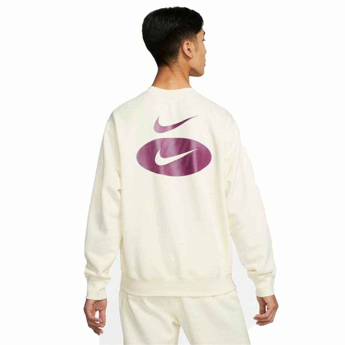 Sudadera sin Capucha Hombre Nike Swoosh League Blanco S6469099_1