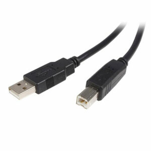 Cable USB A a USB B Startech USB2HAB1M Negro S55056836_0