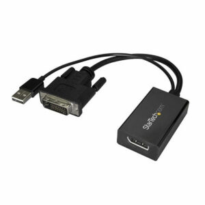 Adaptador DisplayPort a DVI Startech DVI2DP2 Negro S55058287_0