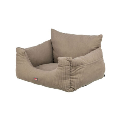 Asiento de Coche para Perros Trixie Taupé 55 x 30 x 50 cm