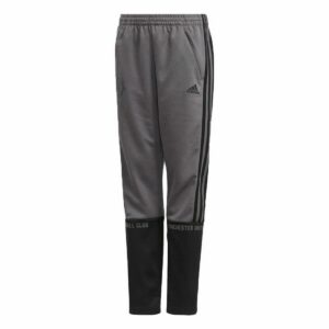 Pantalón Deportivo Infantil Adidas Manchester United Gris S6466771_0