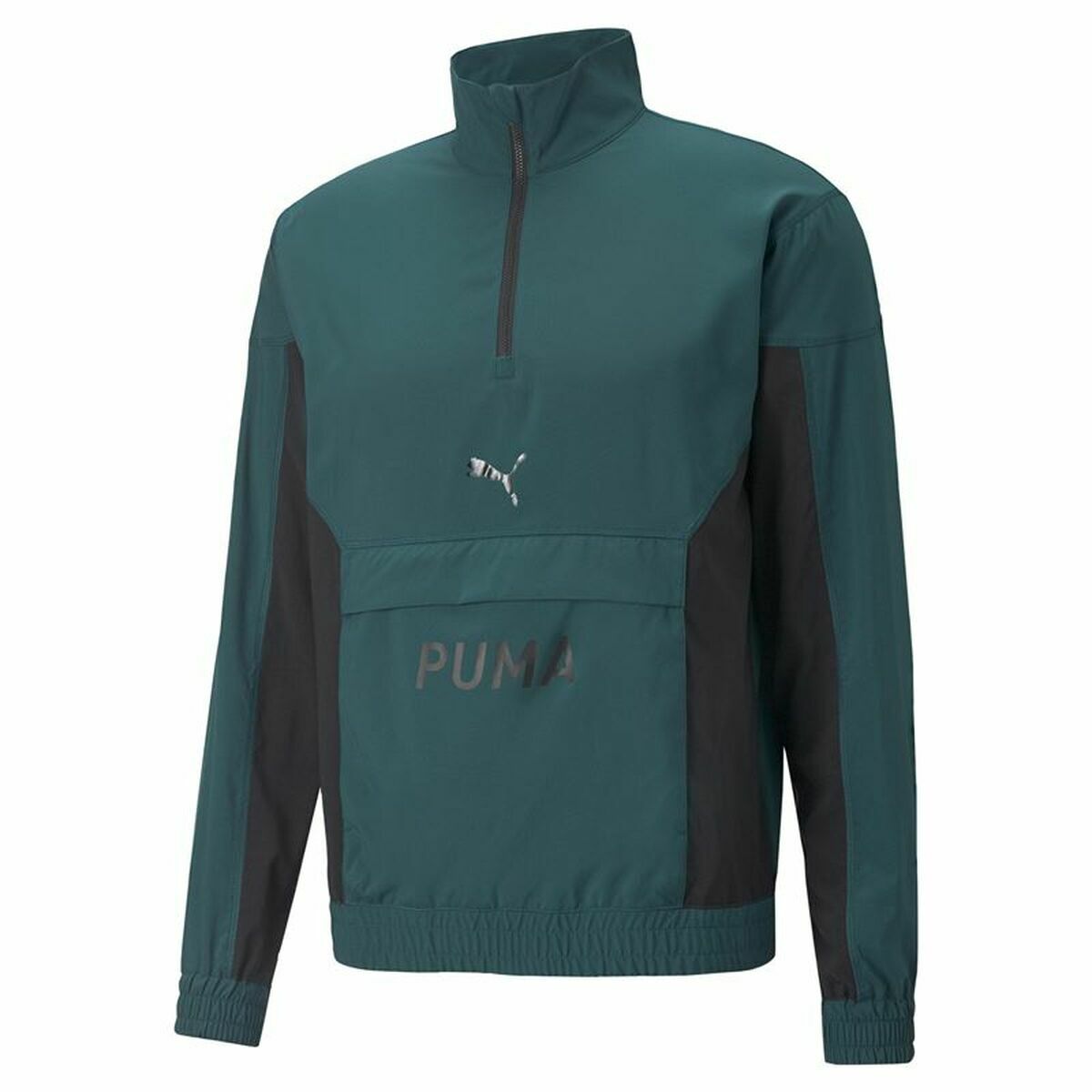 Sudadera sin Capucha Hombre Puma Fit Woven Training Verde S6466001_0