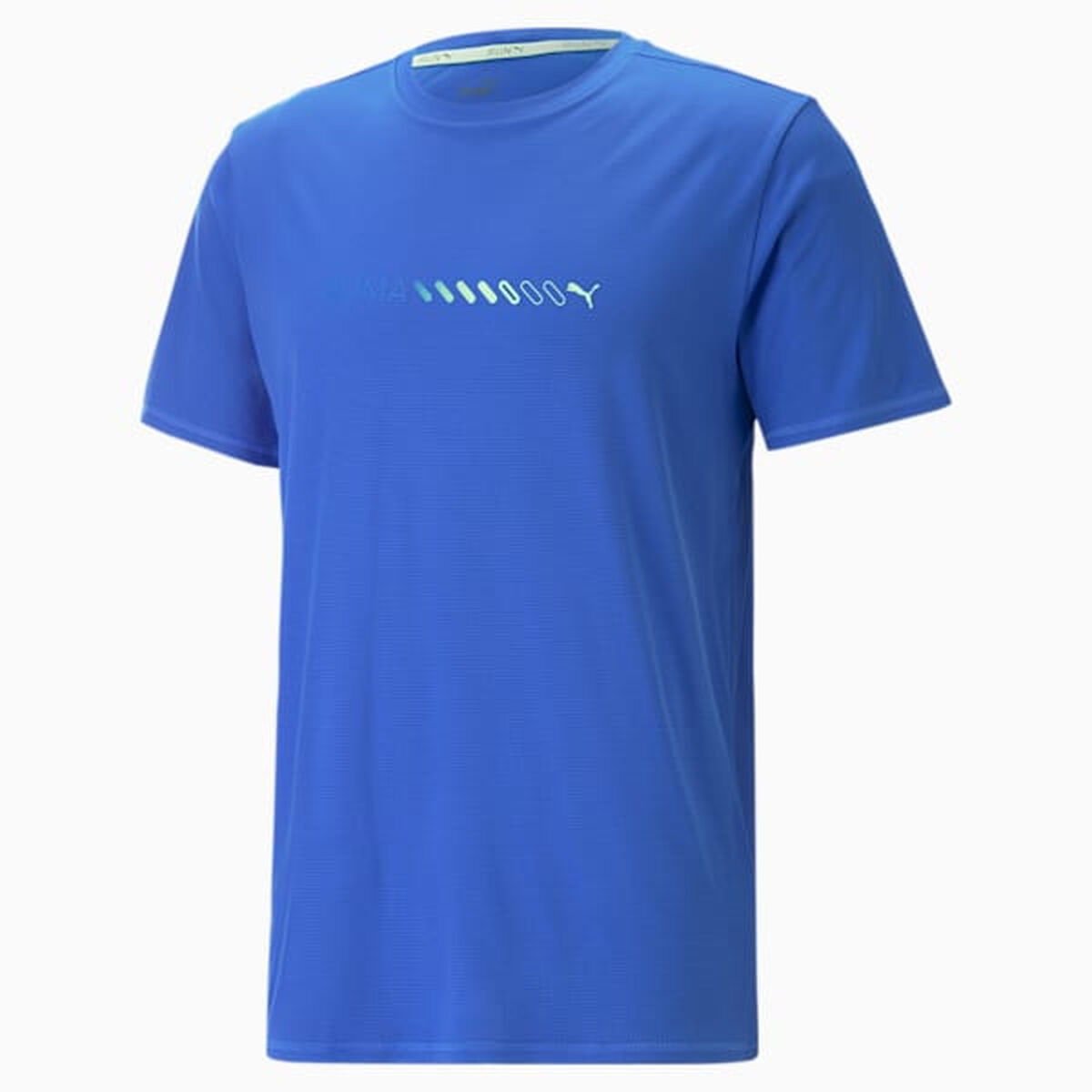 Camiseta de Manga Corta Hombre Puma Run Favorite Logo Azul S64109813_18