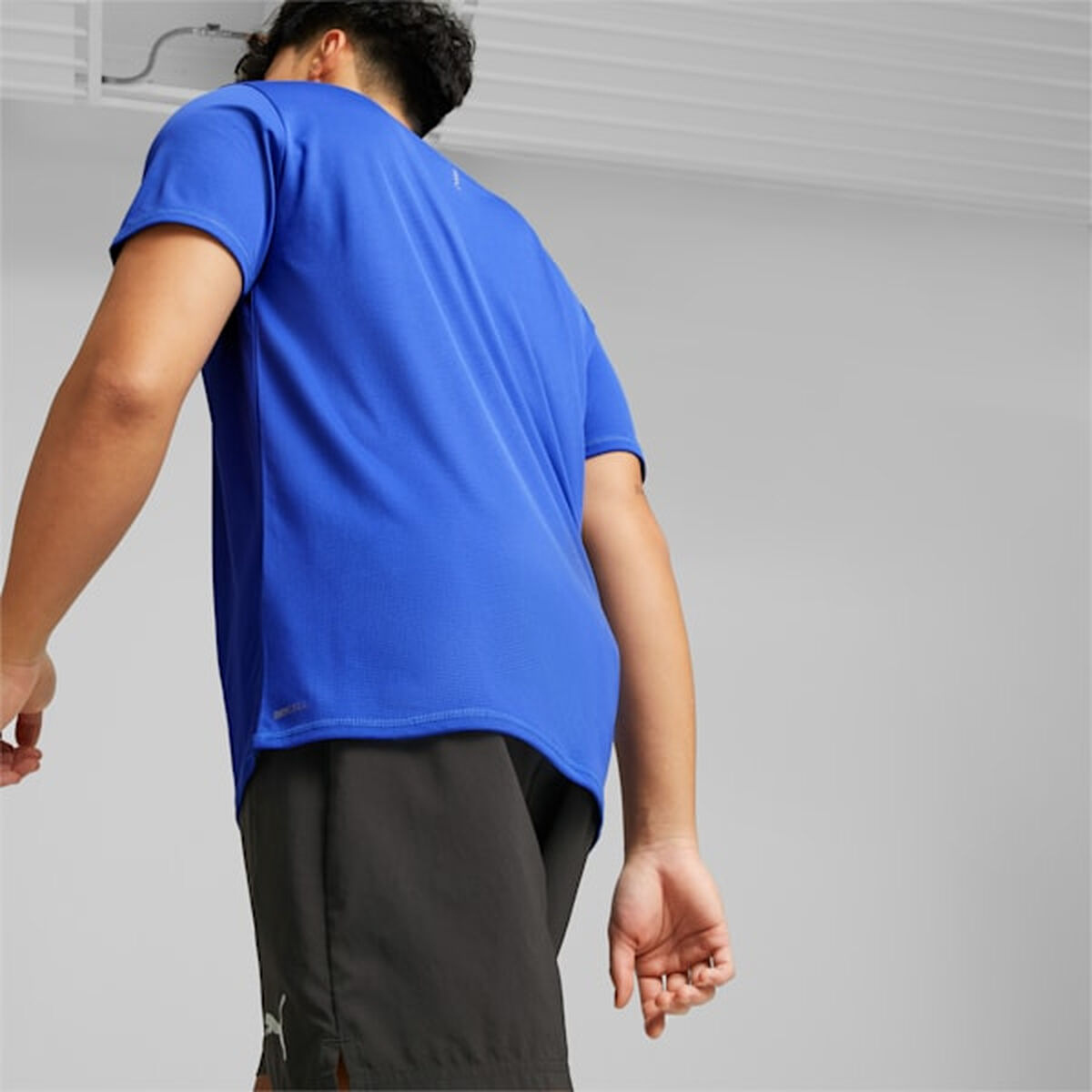 Camiseta de Manga Corta Hombre Puma Run Favorite Logo Azul S64109813_12