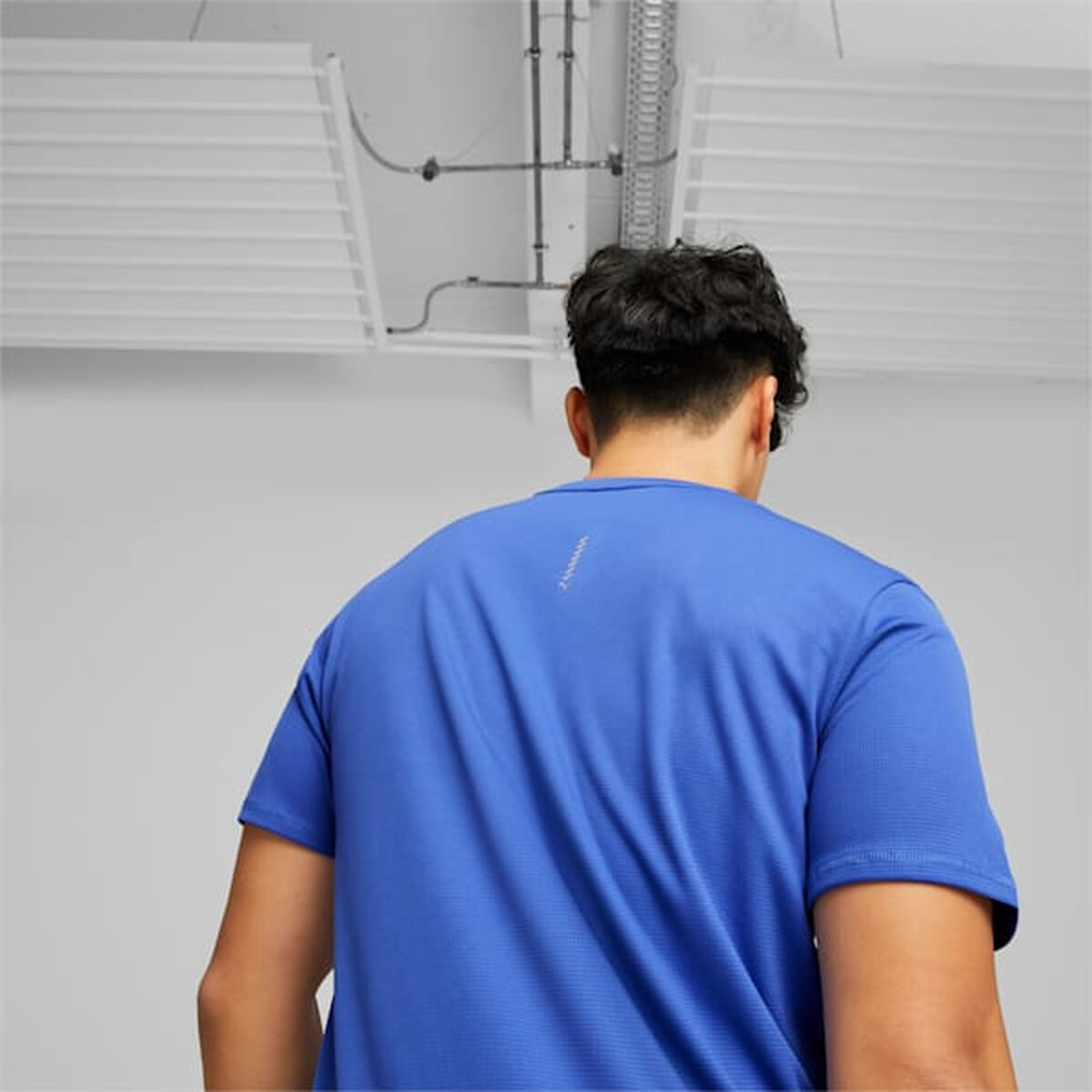 Camiseta de Manga Corta Hombre Puma Run Favorite Logo Azul S64109813_14