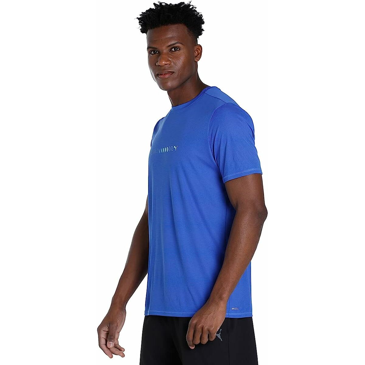 Camiseta de Manga Corta Hombre Puma Run Favorite Logo Azul S64109813_24