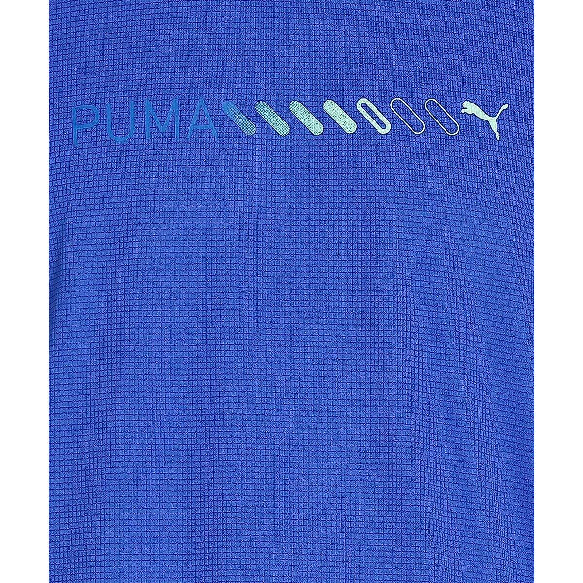 Camiseta de Manga Corta Hombre Puma Run Favorite Logo Azul S64109813_27