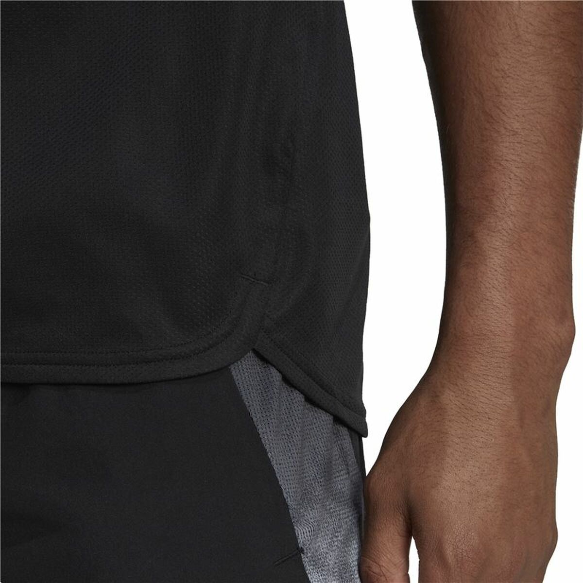 Camiseta de Manga Corta Hombre Adidas HIIT Negro S6487724_3