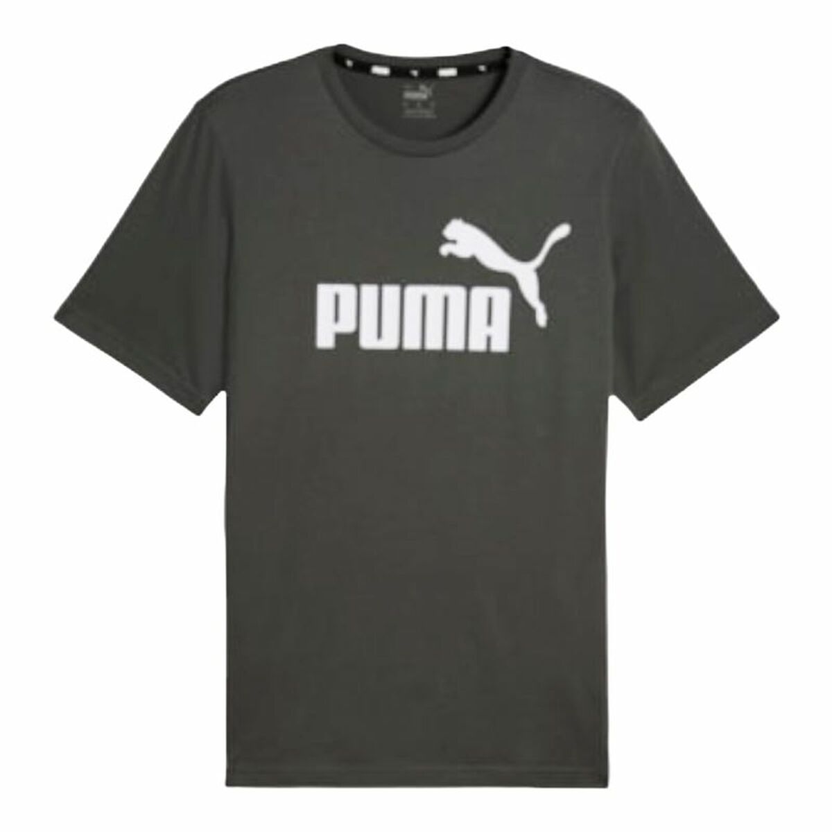 Camiseta de Manga Corta Hombre Puma Essentials Gris S64139498_0