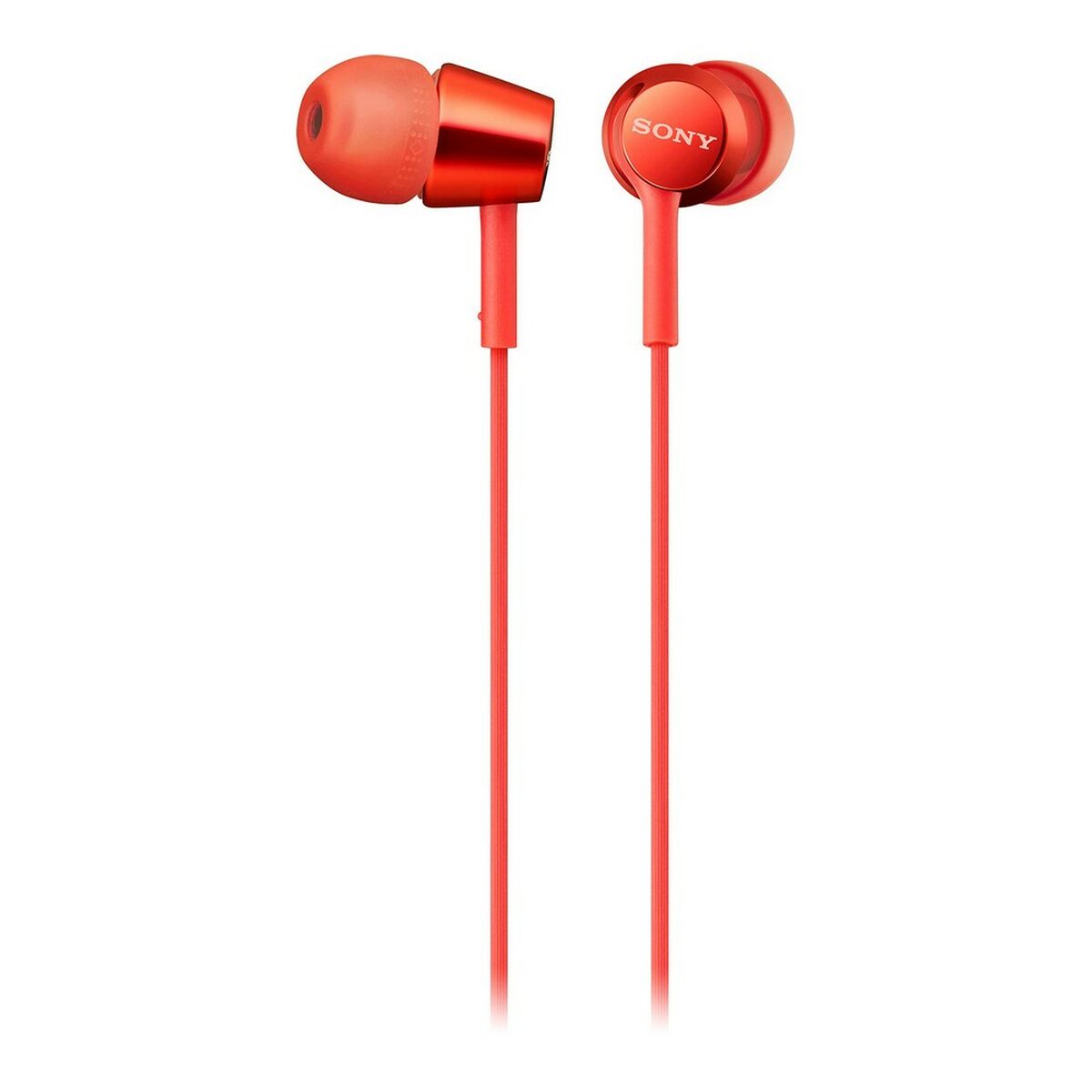 Auriculares con Micrófono Sony MDR-EX155AP Rojo S0429736_0