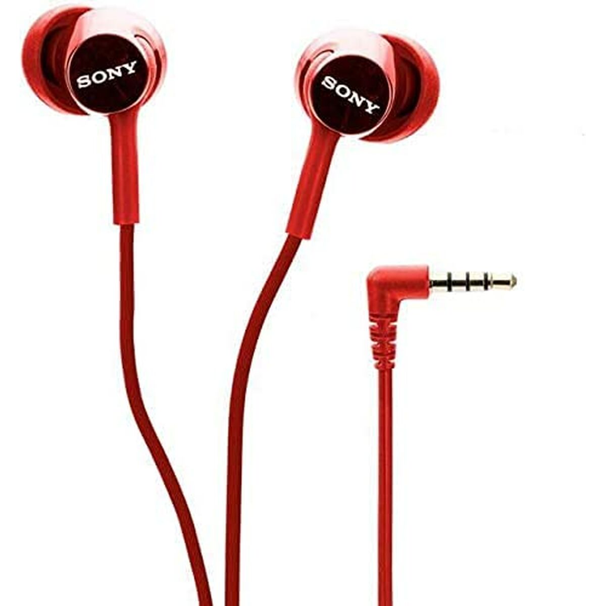 Auriculares con Micrófono Sony MDR-EX155AP Rojo S0429736_1