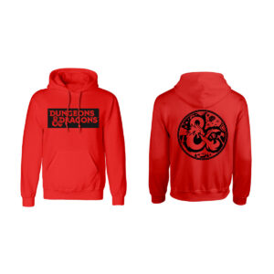 Sudadera con Capucha Unisex Dungeons & Dragons Logo Rojo D0800423_0