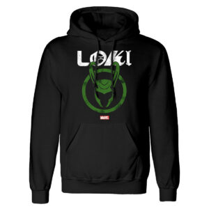 Sudadera con Capucha Unisex Marvel Distressed Logo Negro D0800441_0