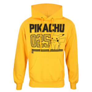 Sudadera con Capucha Unisex Pokémon Picachu Line Art Amarillo D0800459_0