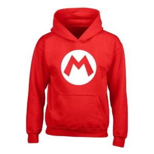 Sudadera con Capucha Unisex Super Mario Badge Rojo D0800452_0
