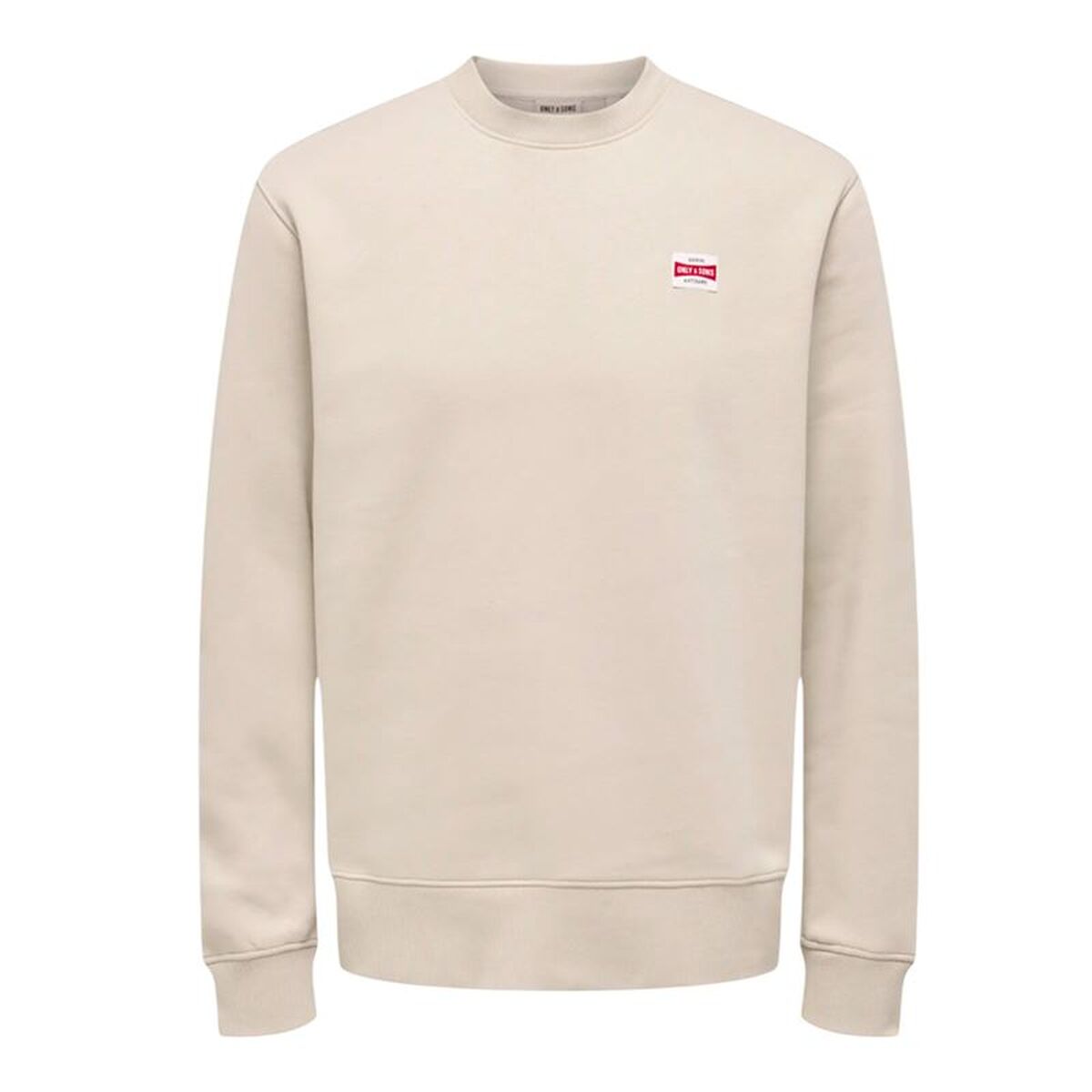 Sudadera sin Capucha Hombre Only & Sons Onsdawson Reg Crew Vd Blanco S64216805_0