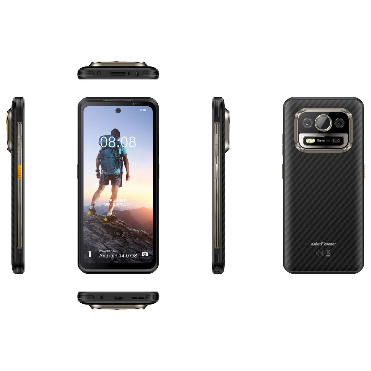 Smartphone Ulefone Armor 25T 8 GB RAM 256 GB Negro M0811048_1
