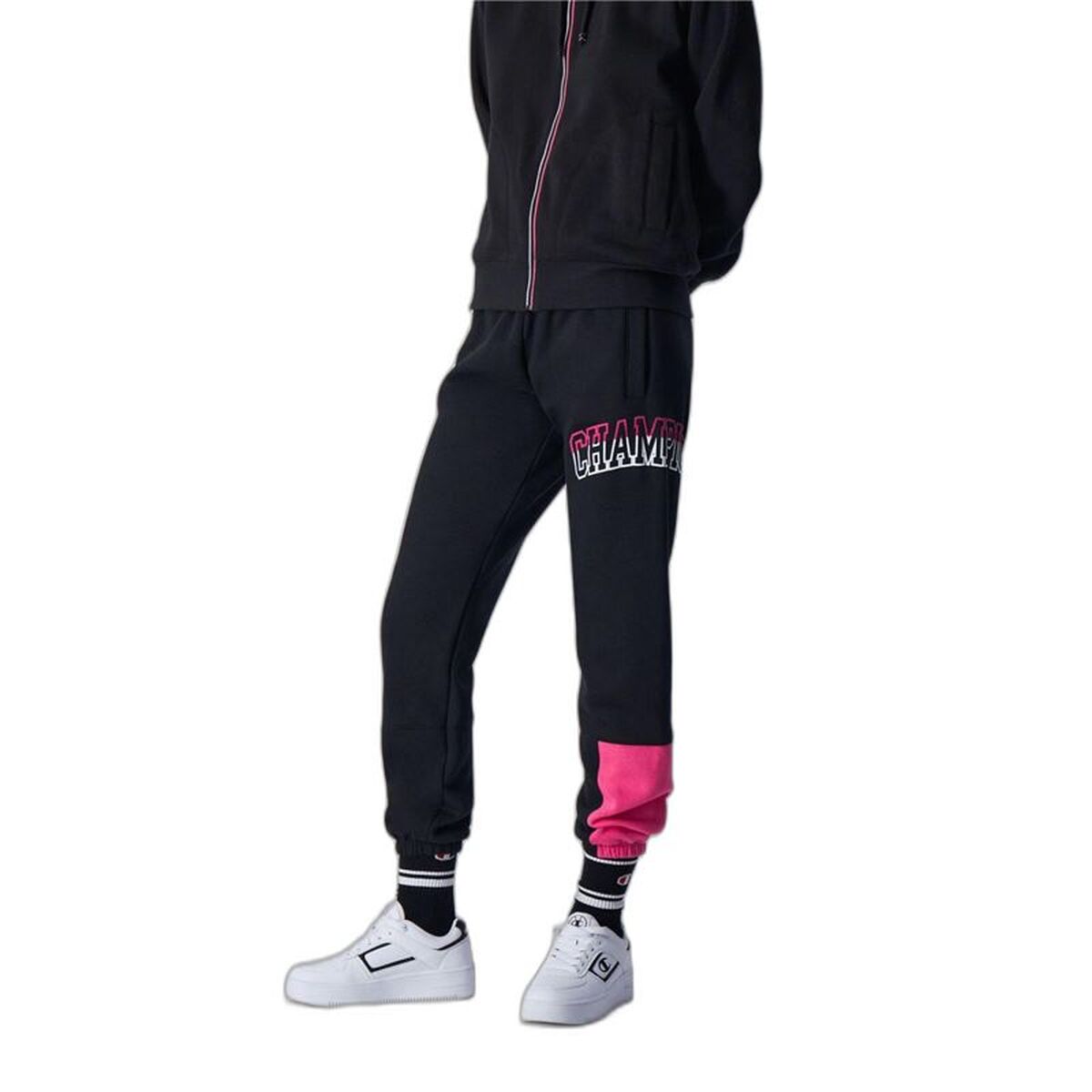 Pantalón Largo Deportivo Champion Negro Mujer (Reacondicionado A) V0709919_8