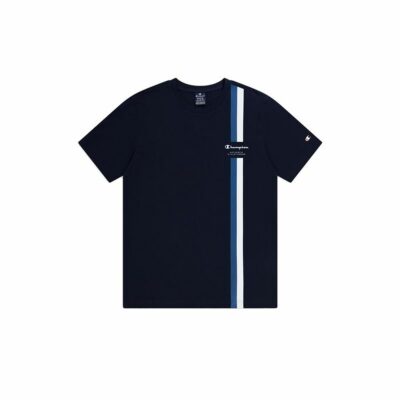 Camiseta de Manga Corta Hombre Champion Crewneck Negro
