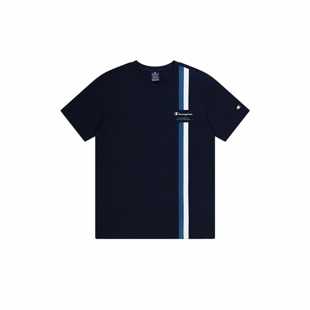 Camiseta de Manga Corta Hombre Champion Crewneck Negro S64139591_0