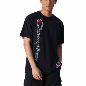 Camiseta de Manga Corta Hombre Champion Crewneck Negro S64139530_0