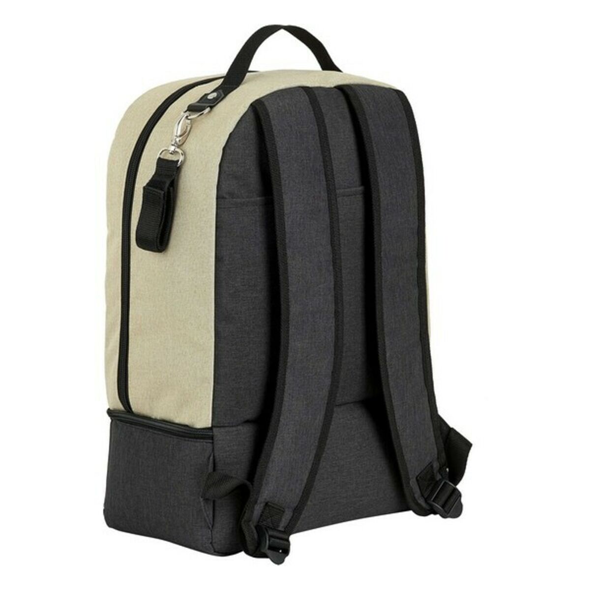 Bolsa de Deporte con Portazapatos Safta M883 Beige Gris oscuro 15 L S4302437_1