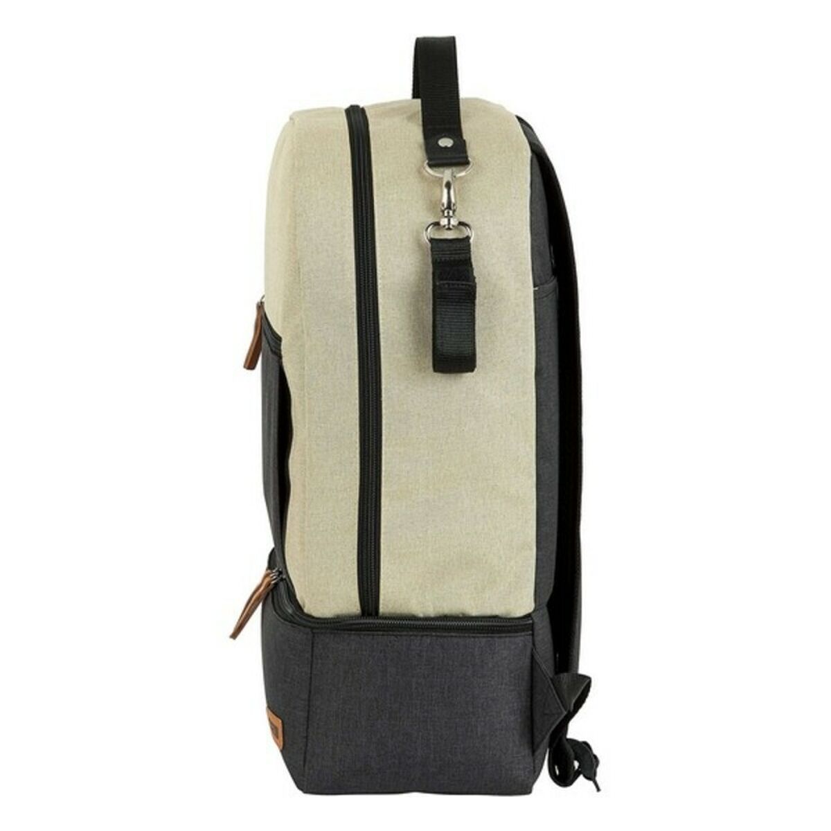 Bolsa de Deporte con Portazapatos Safta M883 Beige Gris oscuro 15 L S4302437_2