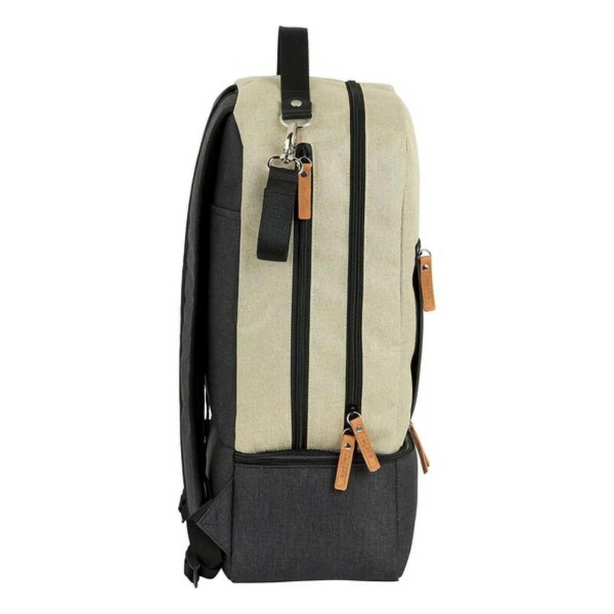 Bolsa de Deporte con Portazapatos Safta M883 Beige Gris oscuro 15 L S4302437_3