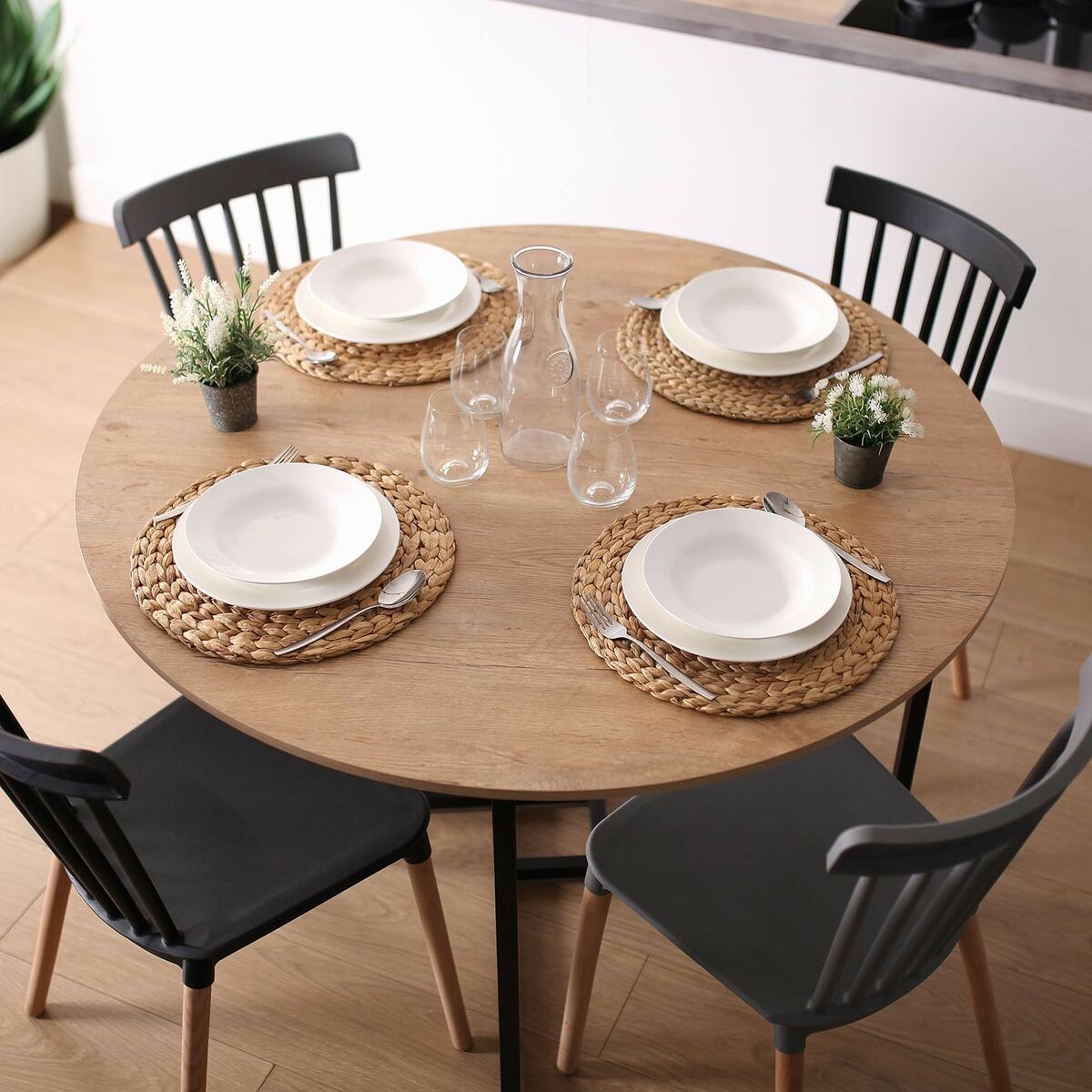 Mesa de Comedor Versa Beatriz Multicolor (Reacondicionado C) V0709505_1