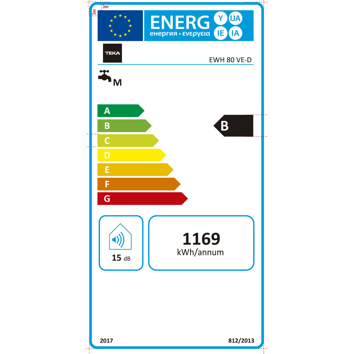Calentador Eléctrico Teka SMART EWH 80 VE-D 80 L (Reacondicionado D) V0709764_3
