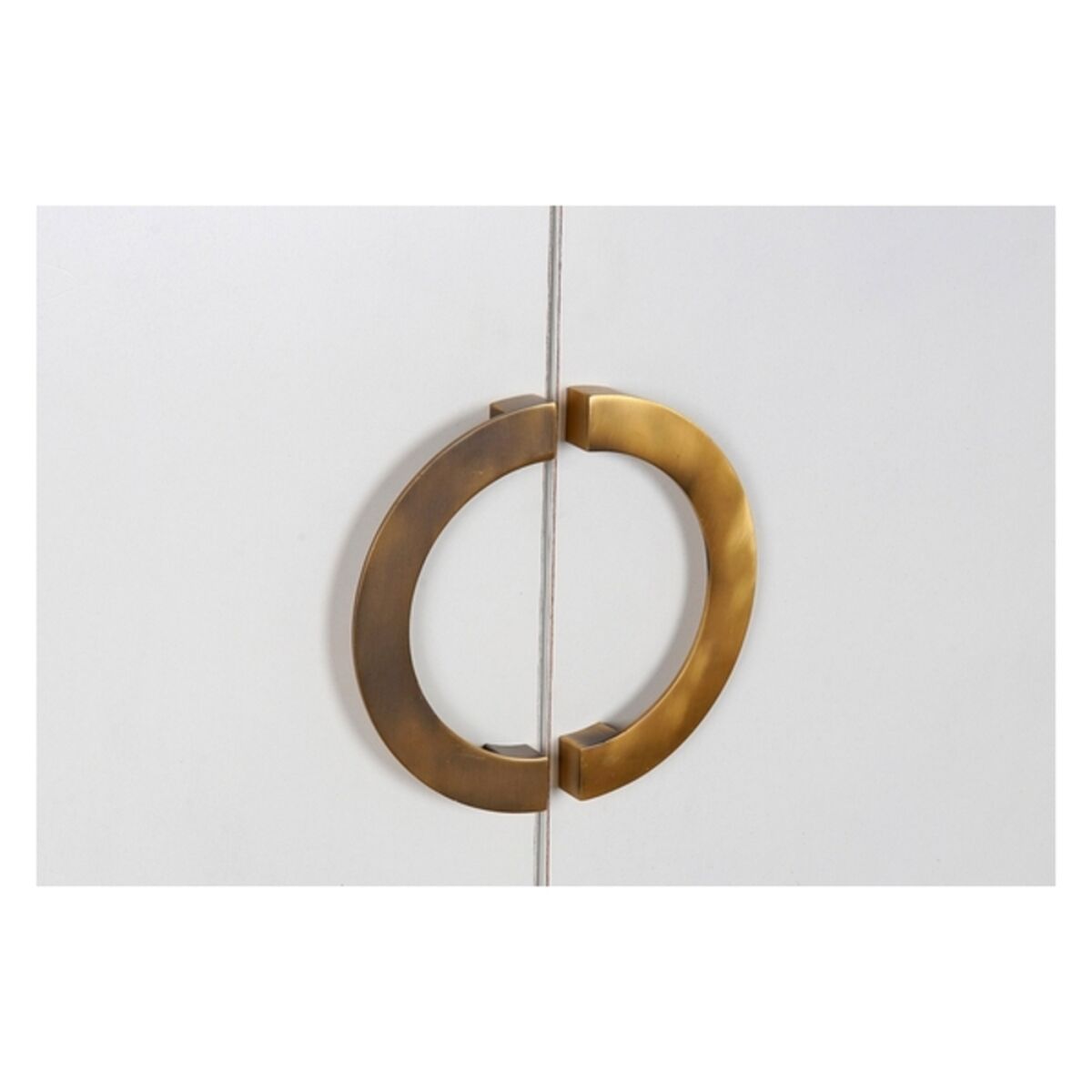 Armario DKD Home Decor Blanco Dorado Metal Álamo 120 x 50 x 175 cm S3010889_2