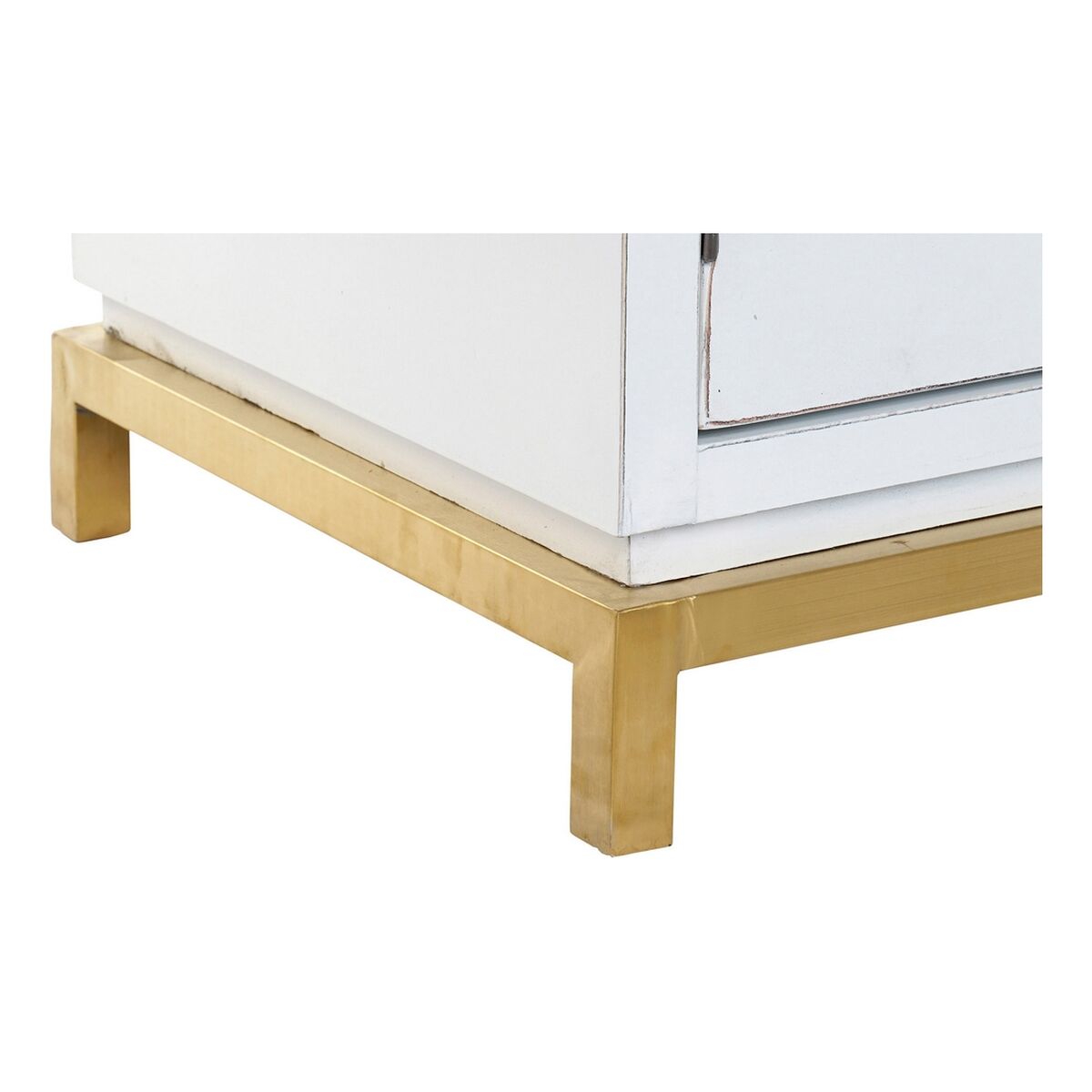 Aparador DKD Home Decor Kamakura Blanco Dorado Metal Álamo 150 x 50 x 80 cm (150 x 50 x 80 cm) S3010890_4