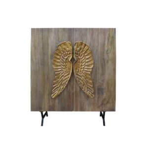 Aparador DKD Home Decor Marrón Dorado Madera de mango 100 x 45 x 120 cm 100 x 50 x 120 cm S3034168_0