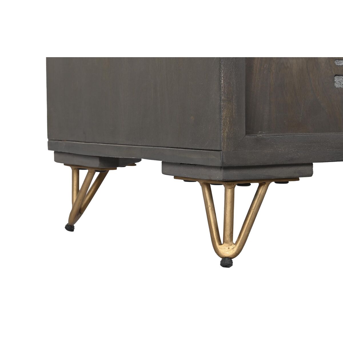 Mueble de TV DKD Home Decor Metal Marrón Madera de mango 160 x 40 x 50 cm S3040603_3