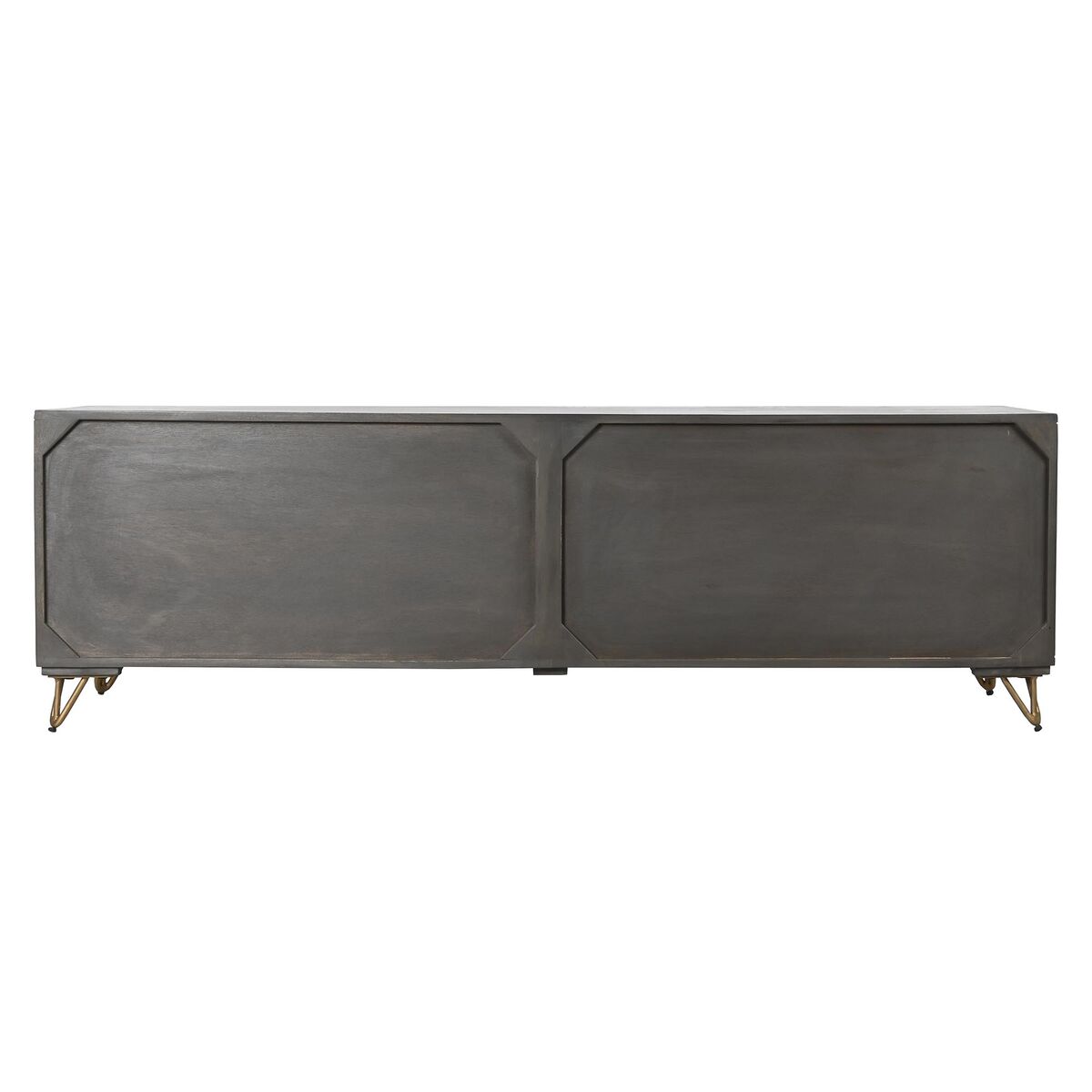 Mueble de TV DKD Home Decor Metal Marrón Madera de mango 160 x 40 x 50 cm S3040603_1