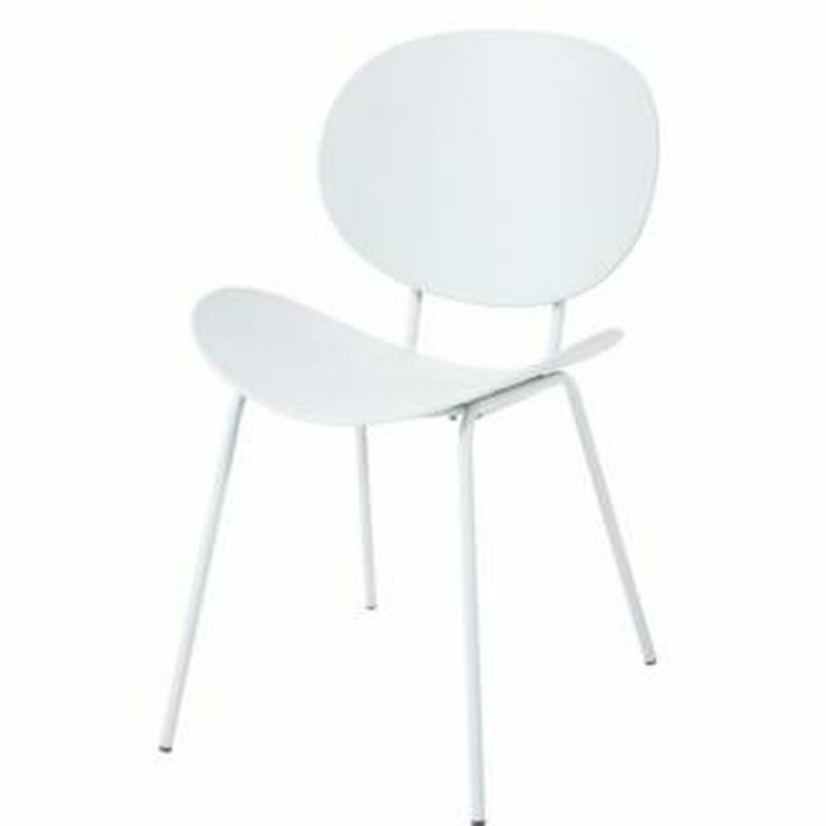 Taburete DKD Home Decor Negro Metal Blanco Polipropileno (52,5 x 49 x 104 cm) S3040631_4