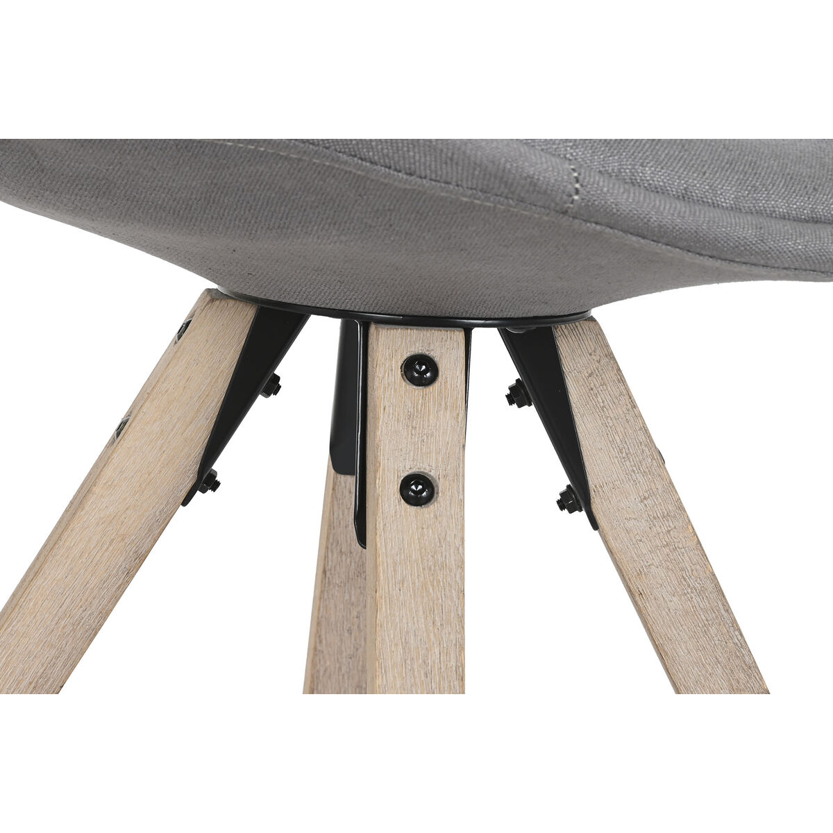 Silla de Comedor DKD Home Decor Gris (Reacondicionado A) V0709939_3
