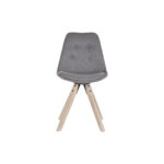 Silla de Comedor DKD Home Decor Gris (Reacondicionado A)