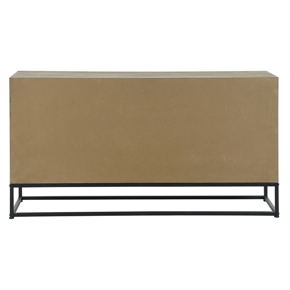 Aparador DKD Home Decor Negro Natural Metal Madera MDF 120 x 40 x 64 cm S3052977_6