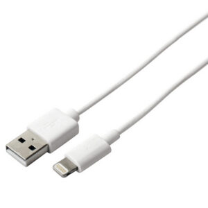 Cable USB a Lightning KSIX Apple-compatible Blanco S1902983_0