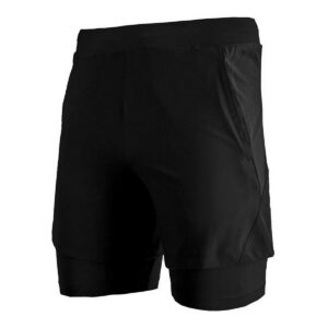 Pantalones Cortos Deportivos para Hombre Joluvi Best Running Negro S6432436_0