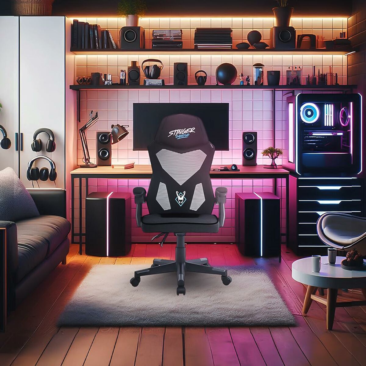 Silla Gaming Woxter GM26-124 Negro (Reacondicionado A) V0710065_6