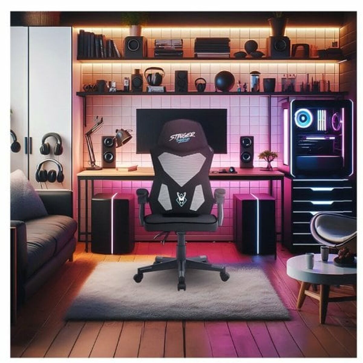 Silla Gaming Woxter GM26-124 Negro (Reacondicionado A) V0710065_4