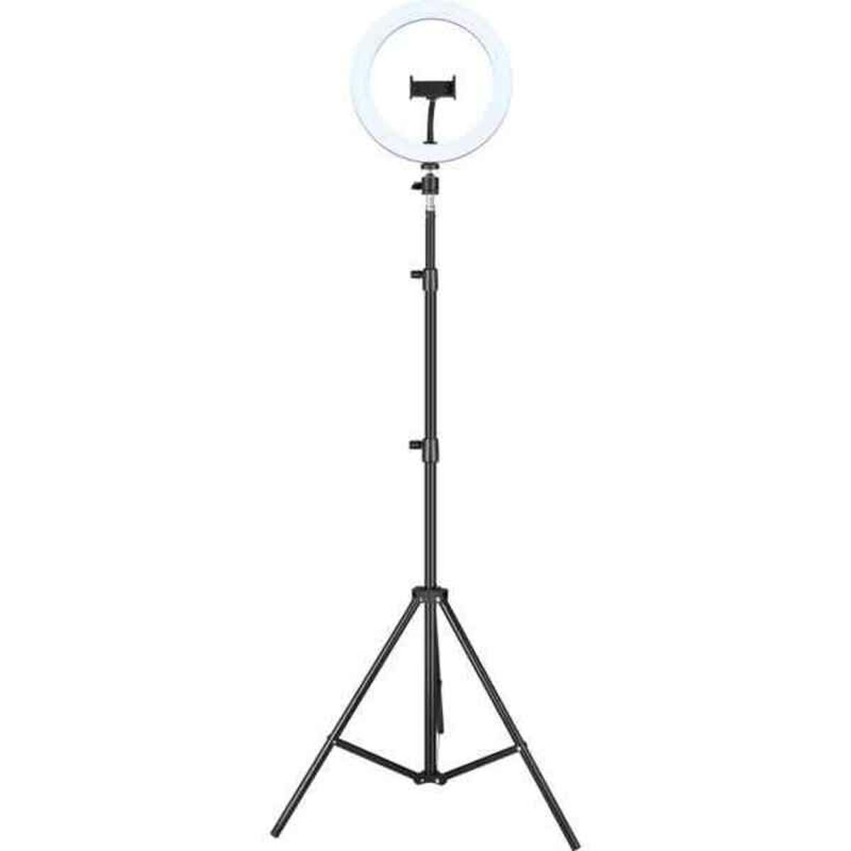Aro de Luz para Selfie iggual IGG317242 Trípode Ø 25 cm S0230381_0