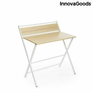 Escritorio Plegable con Estante InnovaGoods Tablezy Madera (Reacondicionado B) V0700195_0