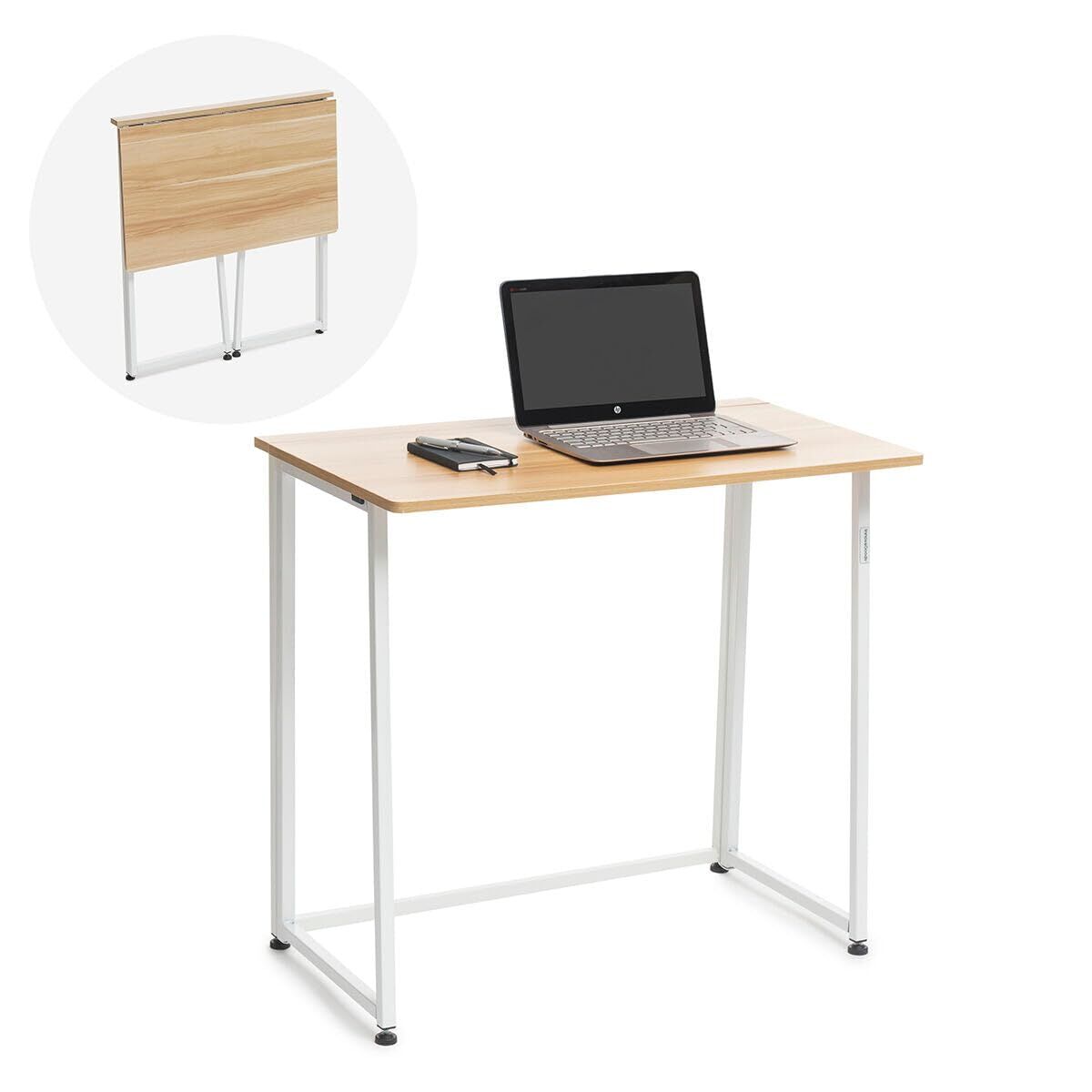 Escritorio Plegable InnovaGoods V0103358 Blanco (Reacondicionado B) V0800213_45